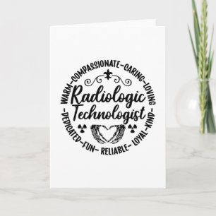 Radiologic Technolog Nurse Xray Radiology Tech Kort