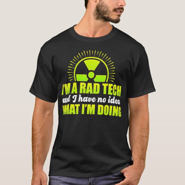 Radiologic Technolog Rad Tech Roligt Knowledge Rad T Shirt (Framsida)