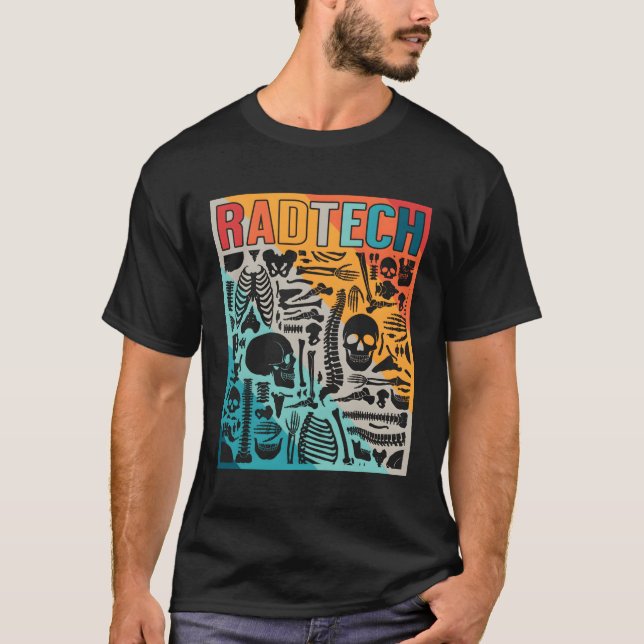 Radiologic Technolog X-Ray Mri Cat Scan T Shirt (Framsida)