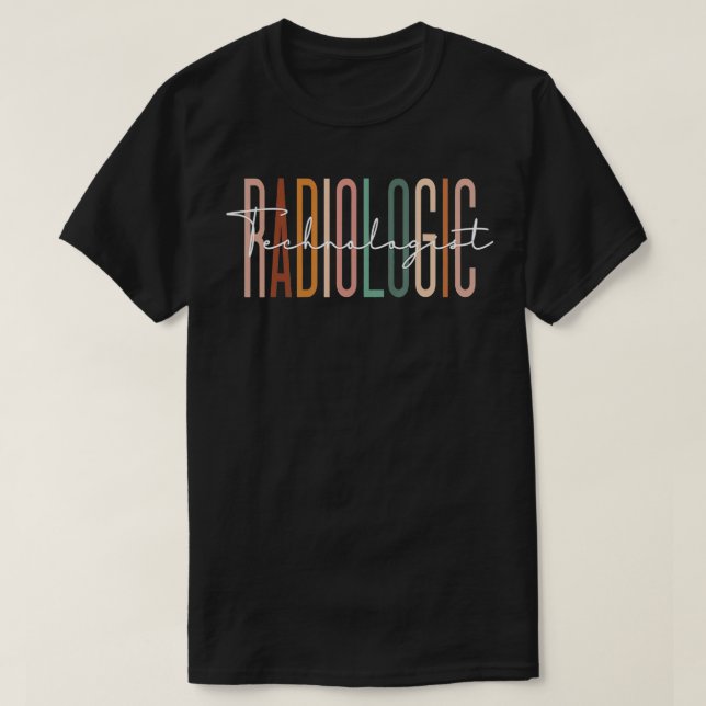 Radiologic Technolog XRay Rad Tech T Shirt (Design framsida)