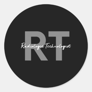 Radiologic Technolog Xray Tech Runt Klistermärke