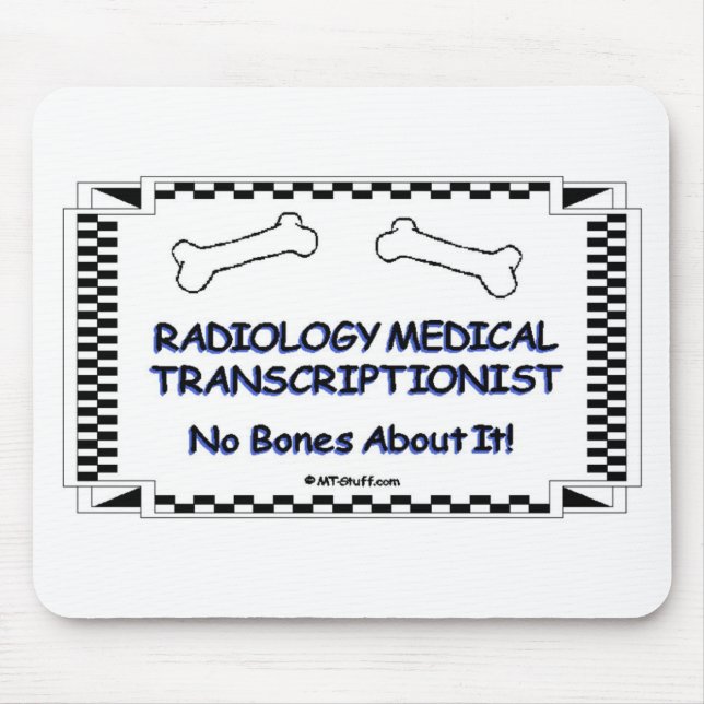 RadiologiläkarundersökningTranscriptionist Musmatta (Framsidan)