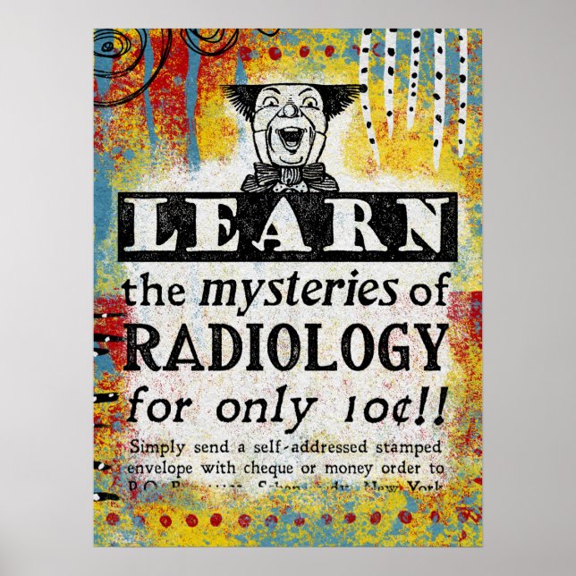 Radiologimysterier - nuny radiolog poster (Framsidan)