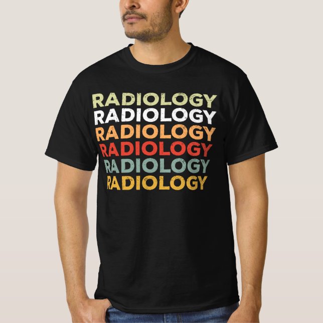 Radiologisk teknolog, radiologi, röntgenröntgen, r t shirt (Framsida)
