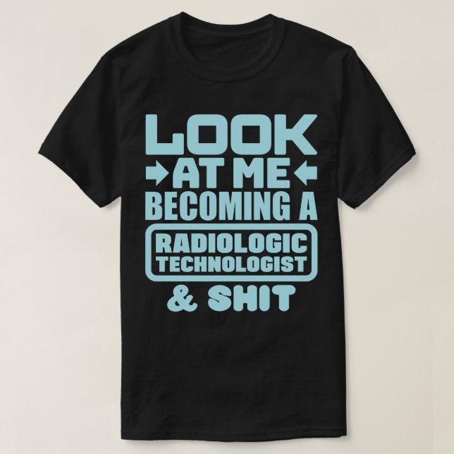 Radiologisk teknolog Studenten 3 T Shirt (Design framsida)