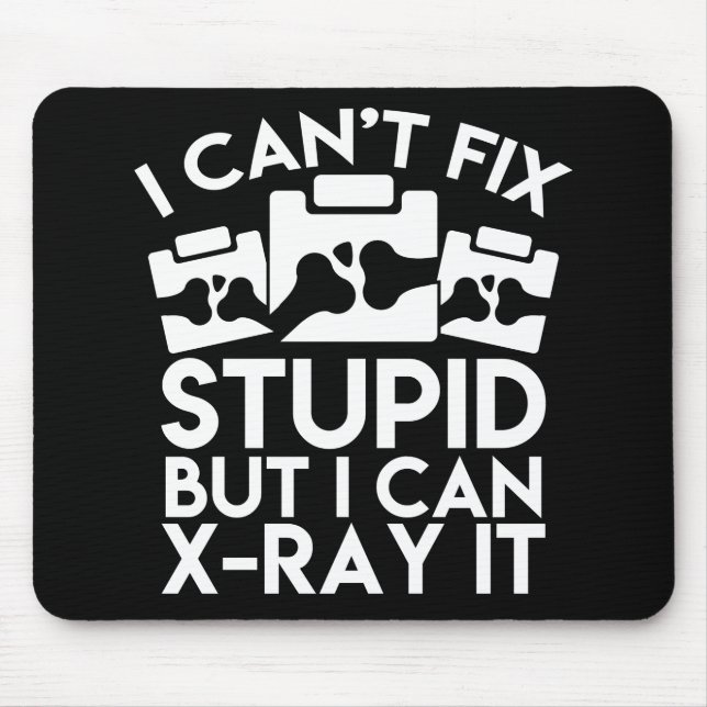 Radiologist Joke Mouse Pad Musmatta (Framsidan)