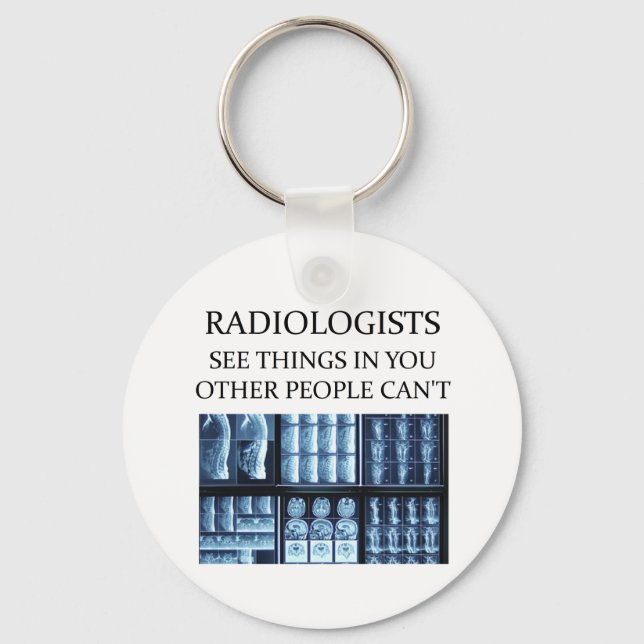 RADIOLOGisT radiologi Nyckelring (Framsida)