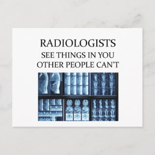 RADIOLOGisT radiologi Vykort