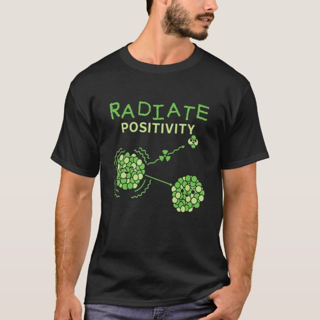 Radiologist röntgenradiologi, strålningstyp, strål t shirt (Framsida)