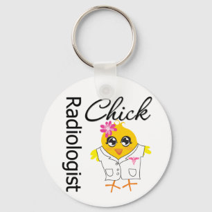 Radiologistchick Nyckelring