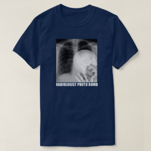 RADIOLOGISTFOTOET BOMBARDERAR T-SHIRT