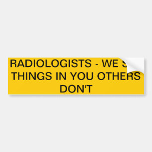 RADIOLOGISTS - VI SER ATT SAKER I DIG ANDRA INTE BILDEKAL