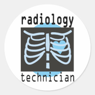 Radiologitekniker Runt Klistermärke