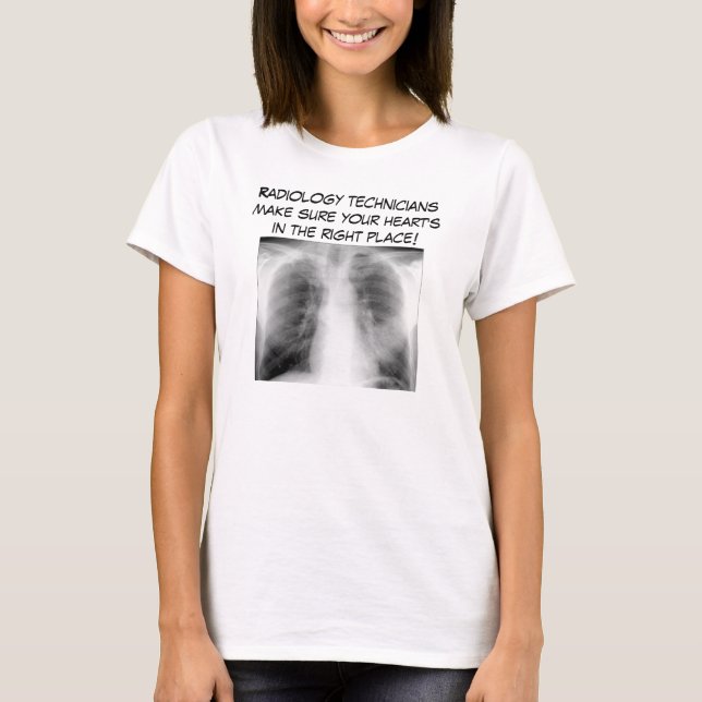 Radiologitekniker ser till… t-shirt (Framsida)