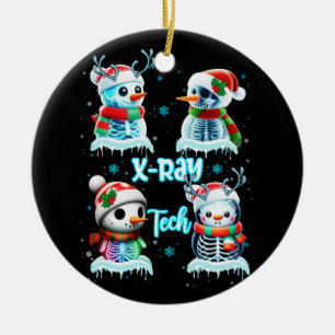 Radiologitekniker X Ray Tech Funny jul Cu Julgransprydnad Keramik