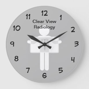 Radiologitemakontor eller labb stor klocka