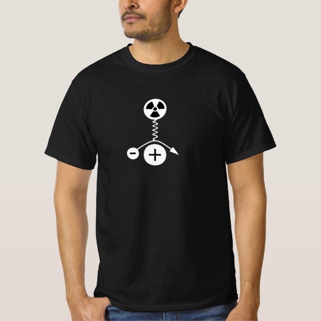 Radiology Bremsstrahlung X-Ray Diagram T Shirt (Framsida)