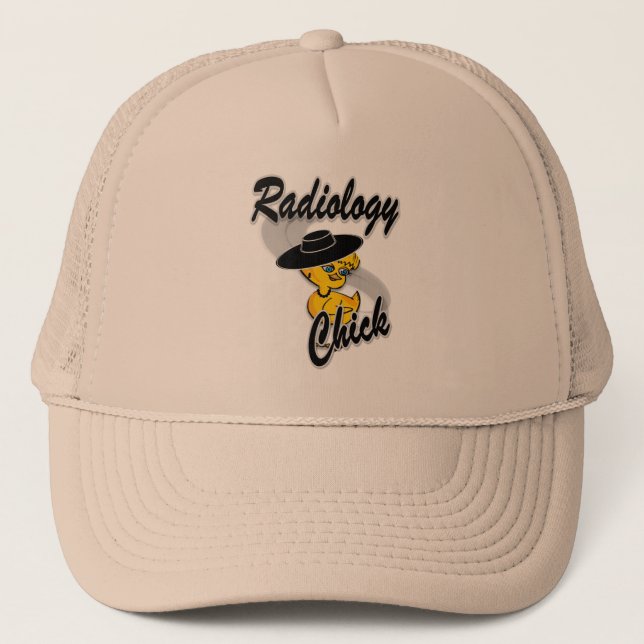 Radiology Chick #4 Truckerkeps (Framsida)