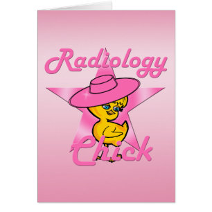 Radiology Chick #8 Hälsningskort