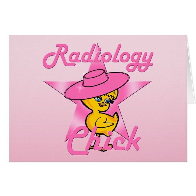 Radiology Chick #8 OBS Kort (Framsidan Horizontal)