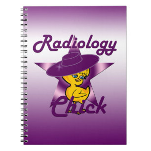 Radiology Chick #9 Anteckningsbok Med Spiral