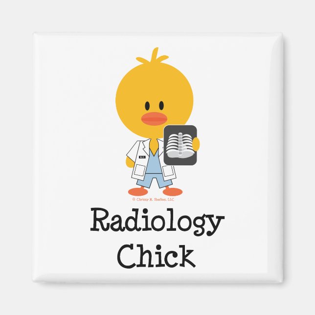 Radiology Chick Magnet (Framsidan)