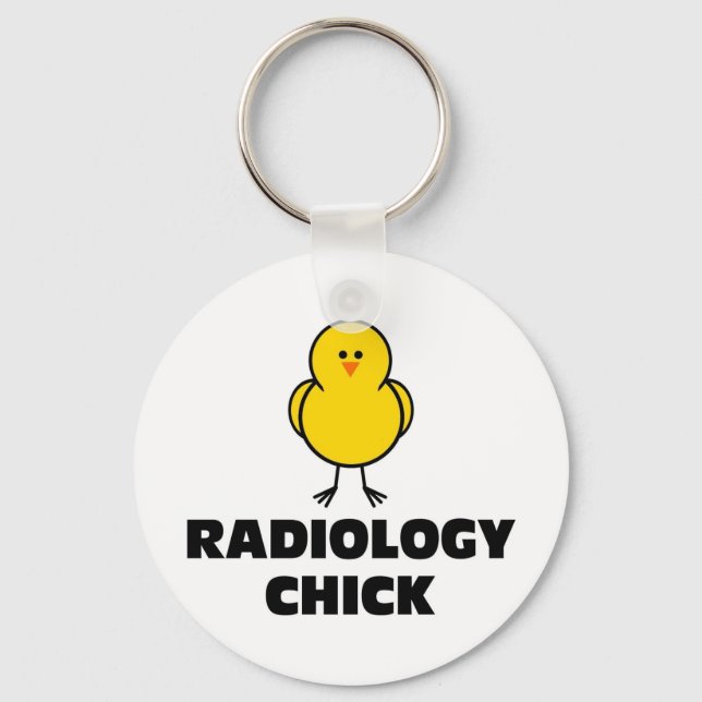 Radiology Chick Nyckelring (Framsida)
