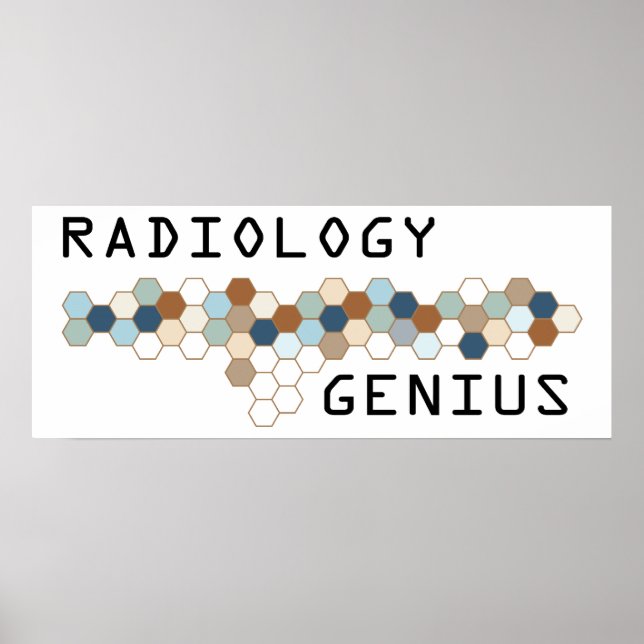 Radiology Genius Poster (Framsidan)