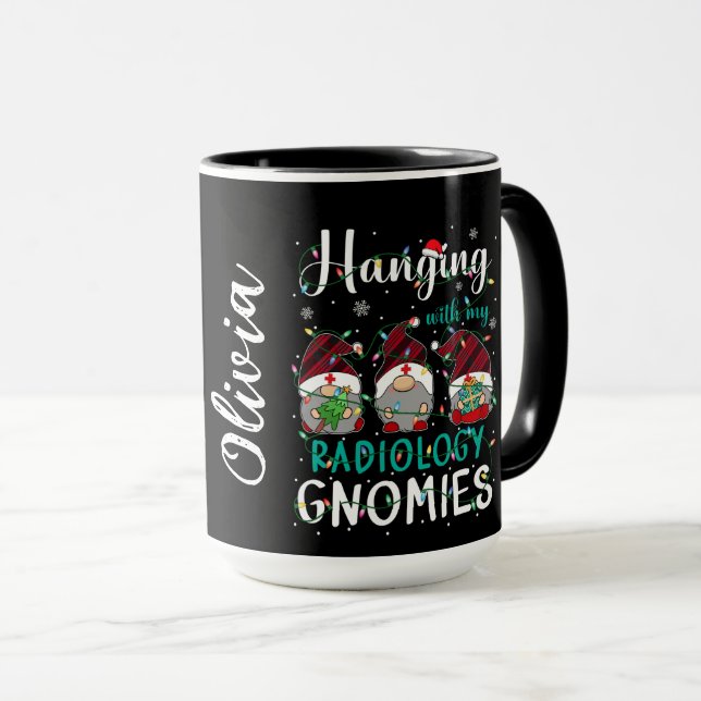 Radiology Gnomies Christmas Mugg (Framsida höger)