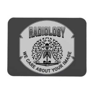 Radiology Humor - dina bildfrågor Magnet