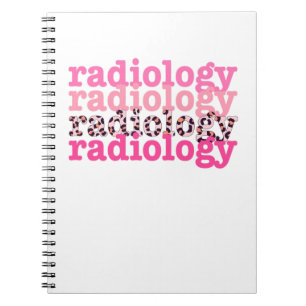 Radiology Leopard Anteckningsbok