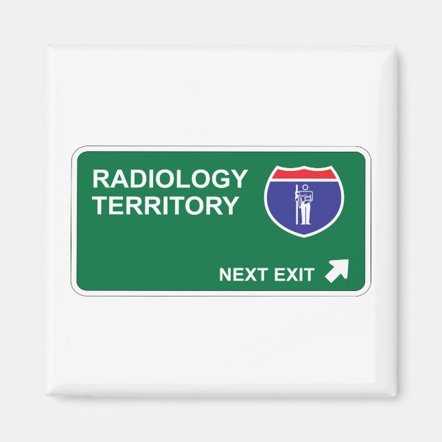 Radiology Next Exit Magnet (Framsidan)