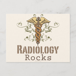 Radiology Sten Caduceus vycard Vykort