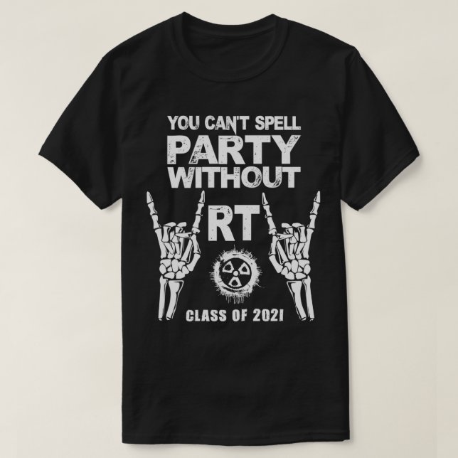 Radiology Studenten Gift 2021 Funny Rad Tech Sch T Shirt (Design framsida)