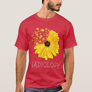 Radiology SunFlower Tech Radiologist X-Ray Radiogr T Shirt