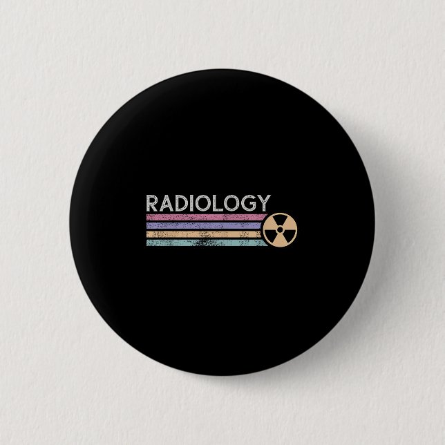 Radiology Tech Future Radiolog RY Tech Skele Knapp (Framsida)