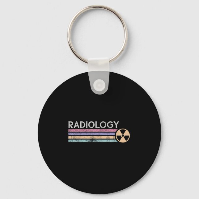 Radiology Tech Future Radiolog RY Tech Skele Nyckelring (Framsida)