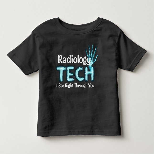 Radiology Tech Humor X Ray T Shirt (Framsida)