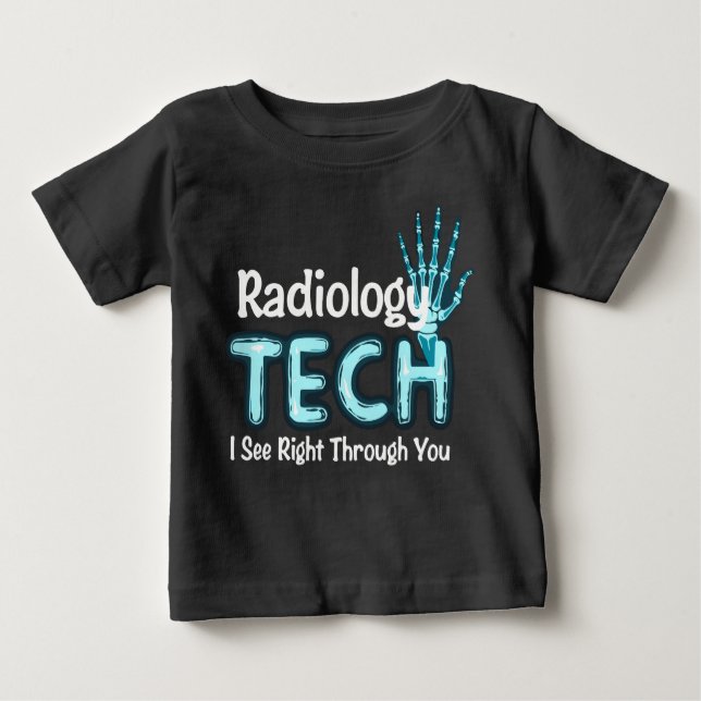 Radiology Tech Humor X Ray T Shirt (Framsida)