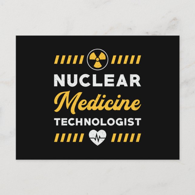 Radiology Tech Nuclear Medicine Technolog Xray Vykort (Framsida)