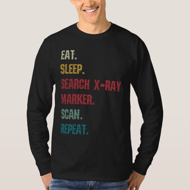 Radiology Tech Pun X Ray Rad Tech Radiology Nurse T Shirt (Framsida)