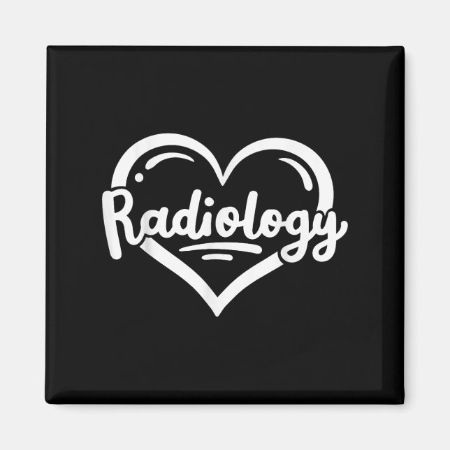 Radiology Tech Technician X-ray Tech X-ray Technol Magnet (Framsidan)