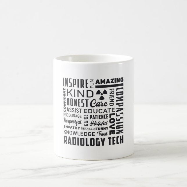 Radiology Tech Technologist Rad Tech X-Ray Tech Kaffemugg (Center)