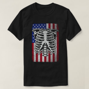 Radiology Tech USA American Flagga Rad Tech T Shirt