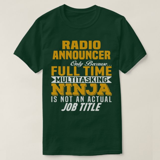 Radiomeddelande 12 t shirt (Design framsida)