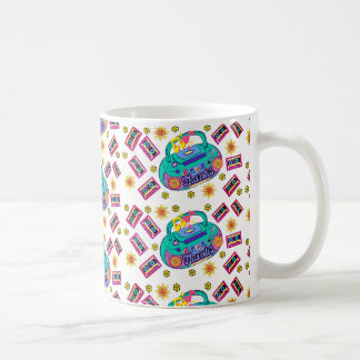 radiomönster kaffemugg