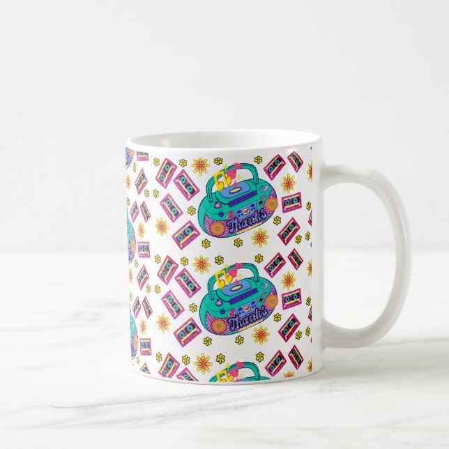radiomönster kaffemugg (Höger)