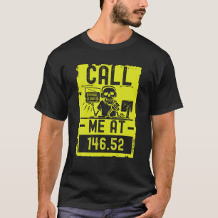 Radiooperatör för skinka, radioamatör och lustigt t shirt