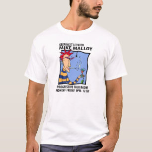 RADIOPROGRAM FÖR MIKROFON MALLOY T SHIRT