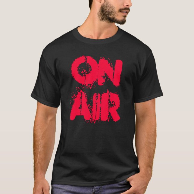 Radiosände älskare t-shirt (Framsida)